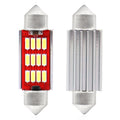 Żarówki LED CANBUS 4014 12SMD Festoon C5W C10W C3W 39mm White 12V 24V AMIO-01290