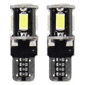 Żarówki LED CANBUS 5SMD 5730 T10 W5W White AMIO-01628