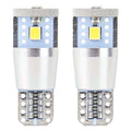 Żarówki LED CANBUS 3SMD 2835 T10e W5W  ALU White 12V 24V AMIO-01637