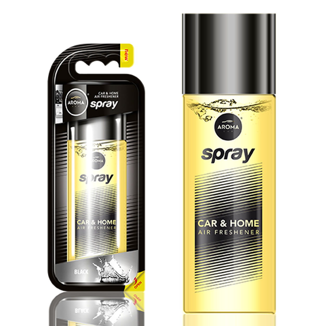 Odświeżacz powietrza AROMA SPRAY BLACK