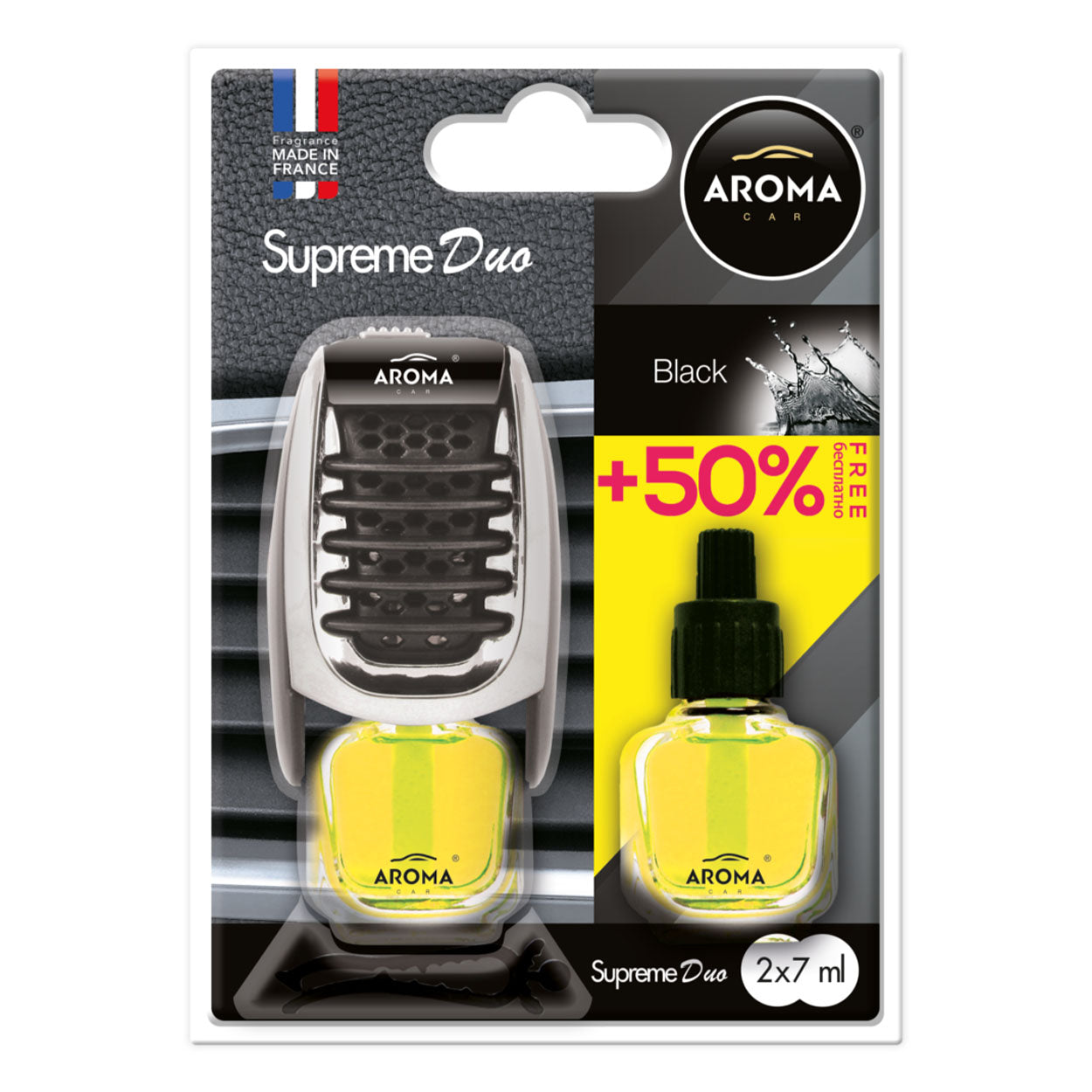 Odświeżacz powietrza AROMA SUPREME DUO BLACK