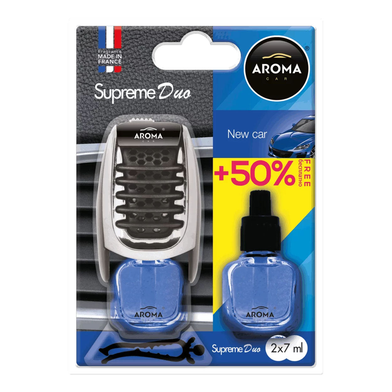 Odświeżacz powietrza AROMA SUPREME DUO NEW CAR