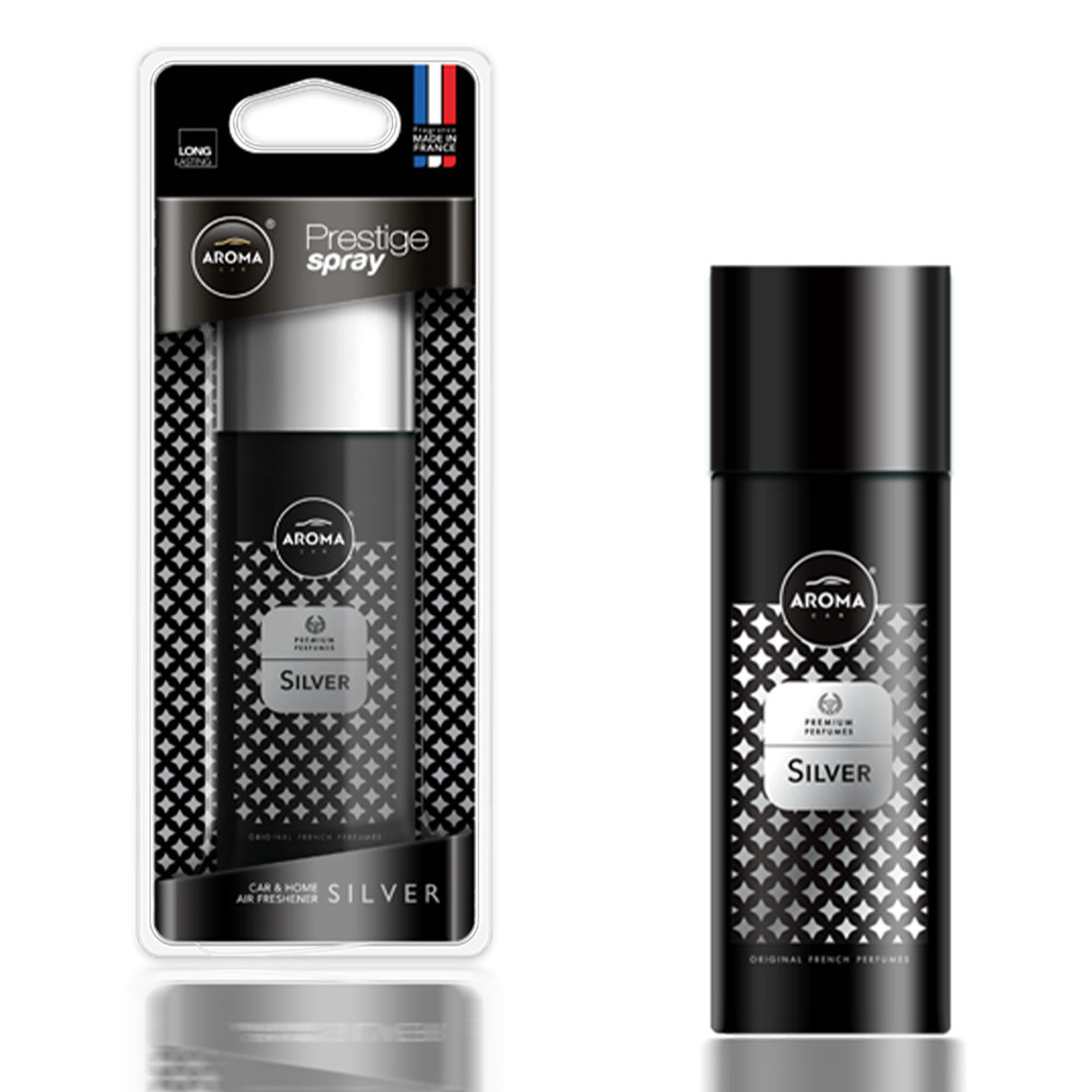 Odświeżacz powietrza AROMA PRESTIGE SPRAY SILVER