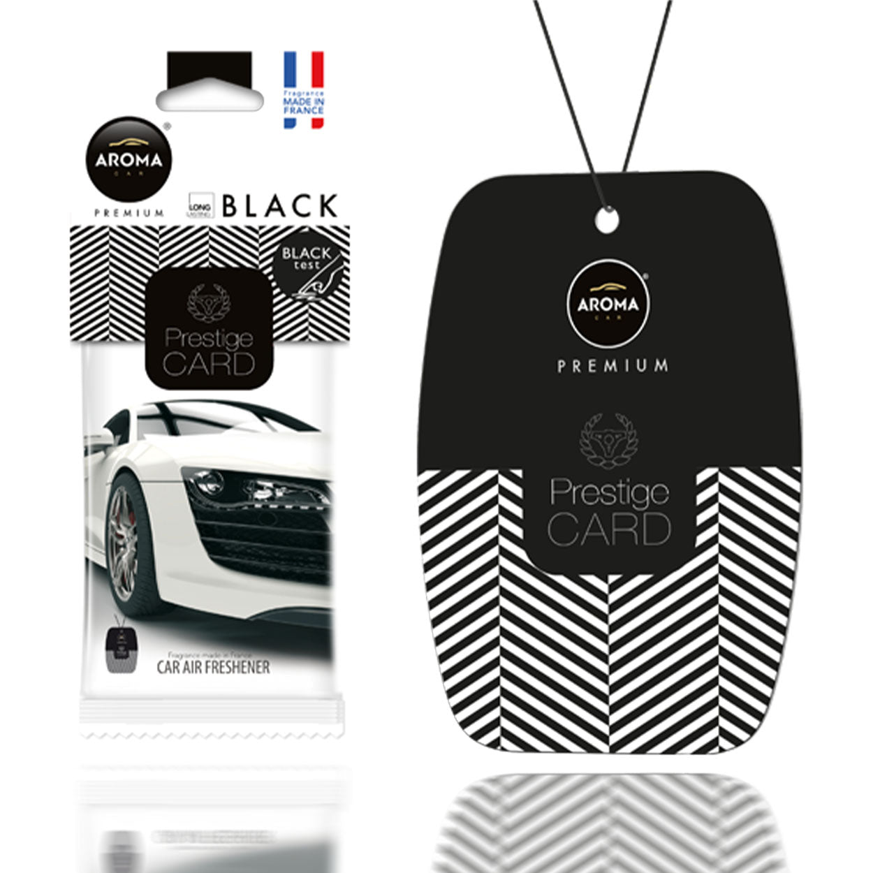 Odświeżacz powietrza AROMA PRESTIGE CARD BLACK