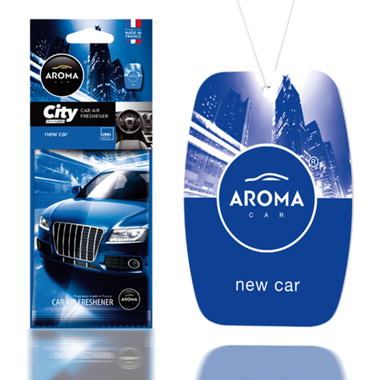 Odświeżacz powietrza AROMA CAR CITY CARD NEW CAR