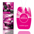Odświeżacz powietrza AROMA CAR CITY CARD BUBBLE GUM