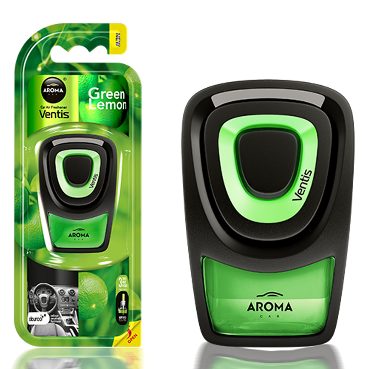 Odświeżacz powietrza AROMA VENTIS LEMON GREEN