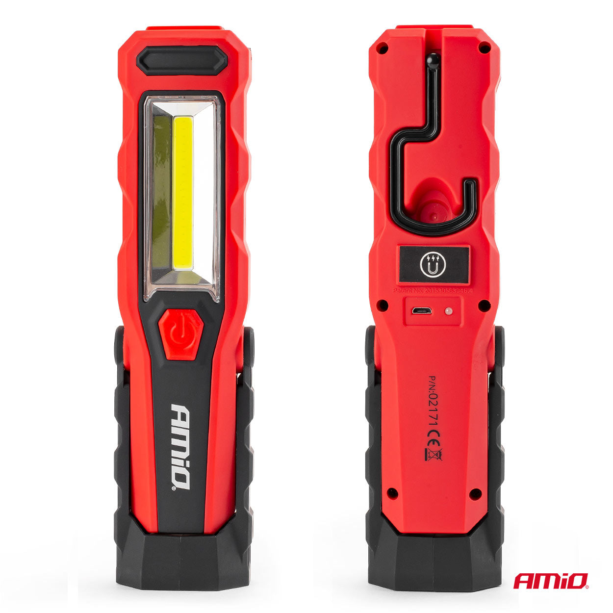 Lampa inspekcyjna z wbudowanym akumulatorem obracana 180° 1800 mAh AMIO-02171