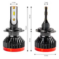 Żarówki samochodowe LED seria BF H7 6000K Canbus AMIO-02242