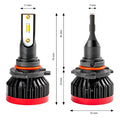 Żarówki samochodowe LED seria BF HB3 9005/HIR1 9011/H10 6000K Canbus AMIO-02246