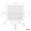 Lampa robocza szperacz LED AWL12 12V 24V AMIO-02426