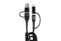 Kabel USB USB-C 3w1 iphone Lightning USB USB-C 1m UC-15 AMIO-02547