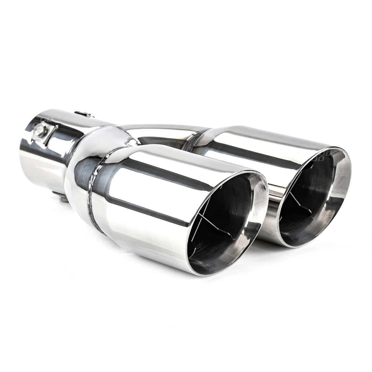Końcówka tłumika wydechu stal nierdzewna  MT 022 chrom AMIO-02646