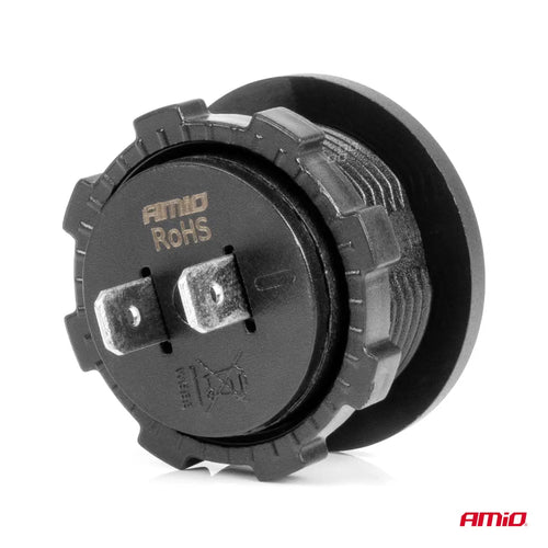 Dodatkowy woltomierz cyfrowy do zabudowy 12V 24V MOD-02 AMIO-02852 AMiO