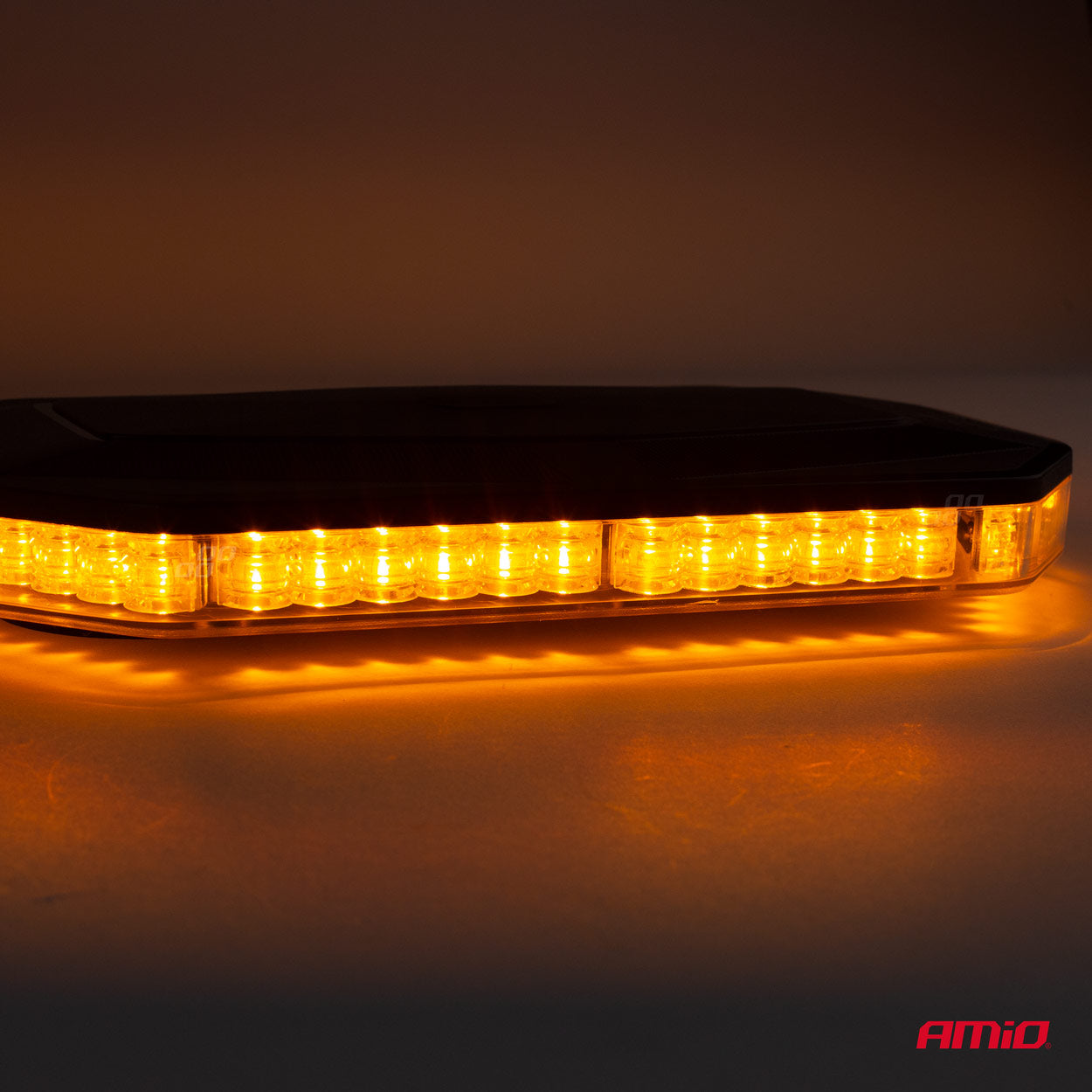 Belka ostrzegawcza LED WLB78 na magnes 293x171mm R65 R10 48LED 12-24V IP56 AMIO-02920