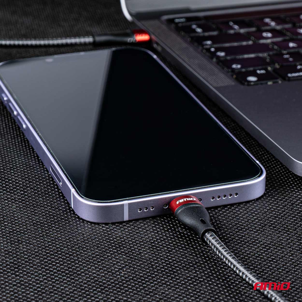 Kabel UC-19 USB-C + Lightning iphone 200 cm FullLINK AMIO-02931