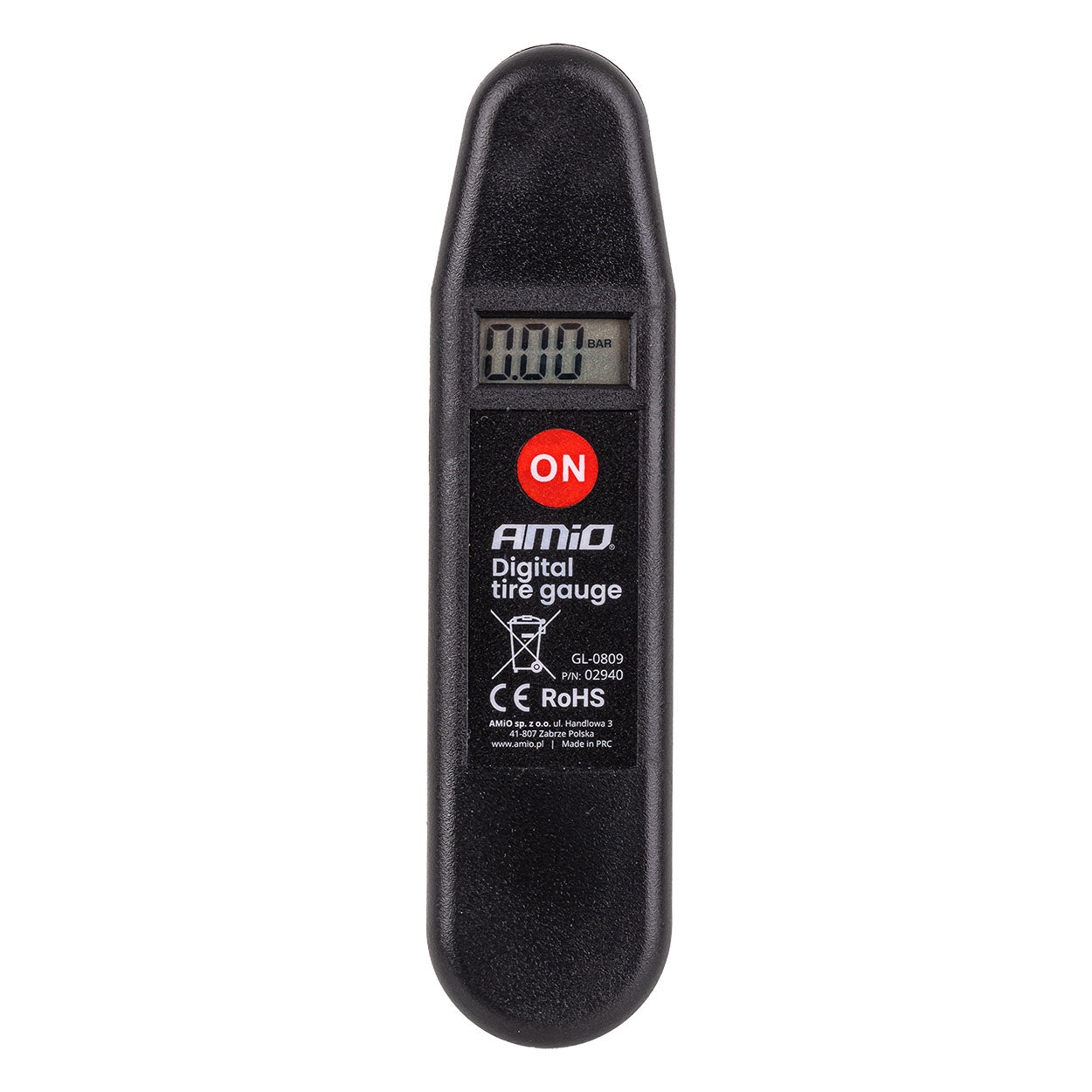 Ciśnieniomierz cyfrowy manometr 10 bar 3-150 PSI AMIO-02940