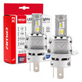Żarówki samochodowe LED seria X2 H4/H19 6500K Canbus AMIO-02972