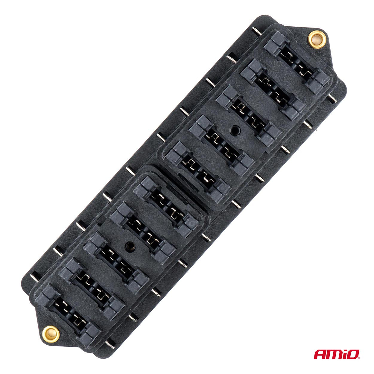 Skrzynka bezpiecznikowa ceramiczna 10 gniazd AMIO-03043