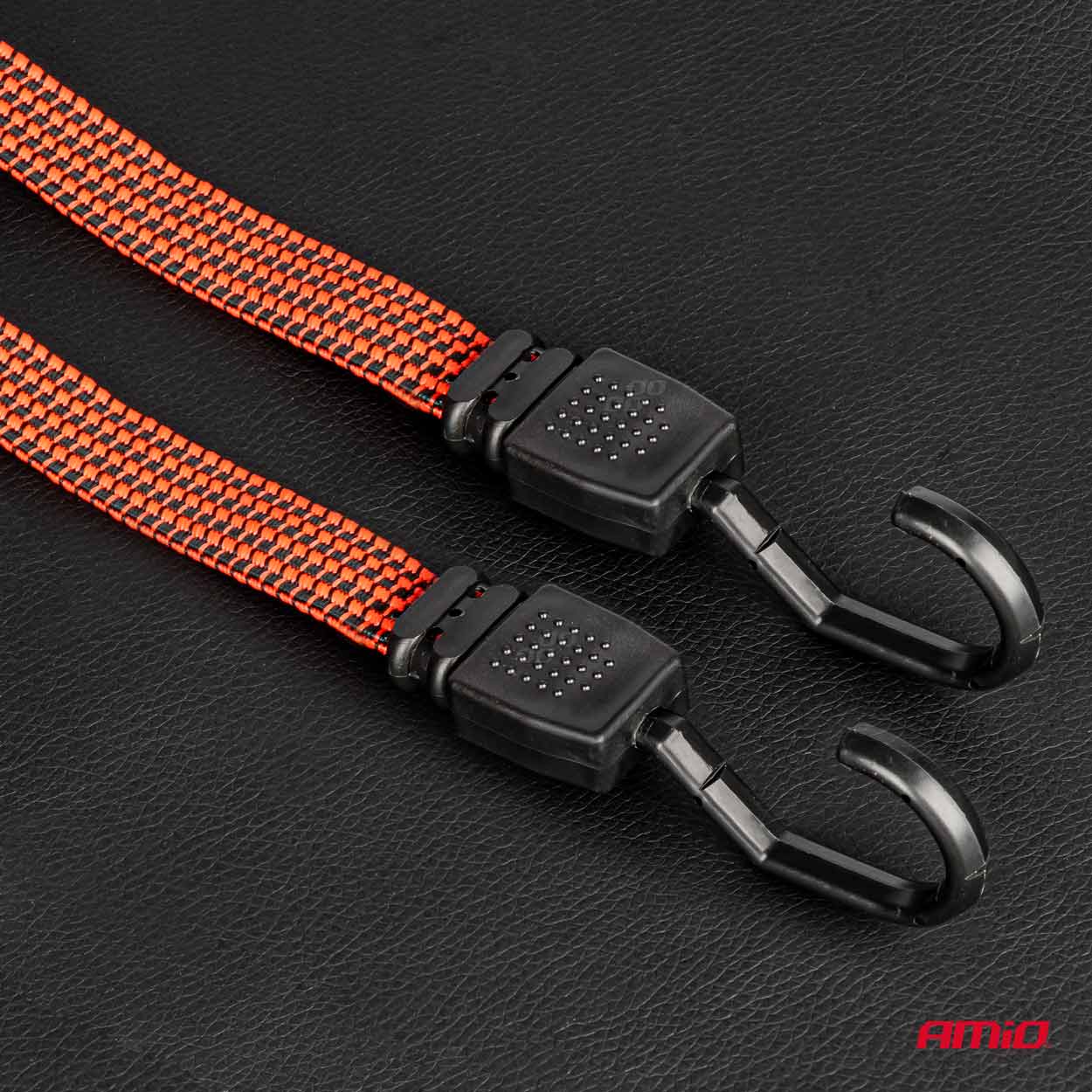 Linka elastyczna płaska guma do mocowania bagażu 80cm BSTRAP-15 AMIO-03303