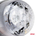 Lampa ostrzegawcza błyskowa kogut 24 LED W25M 12V 24V AMIO-03340