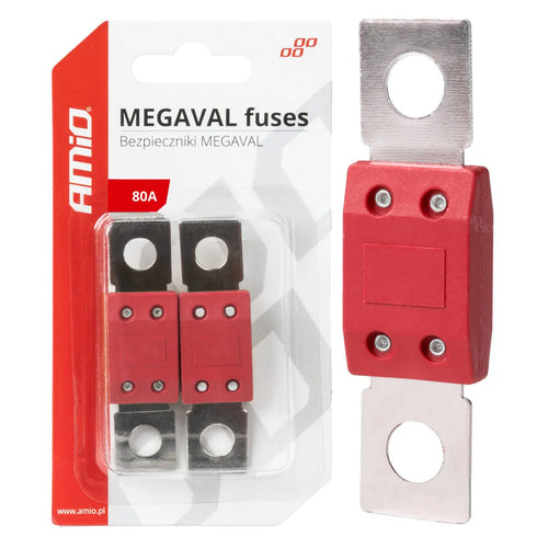 Bezpieczniki samochodowe MEGAVAL MTA 2 szt. 80A AMIO-03462 AMiO
