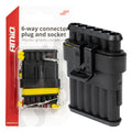 Kostka wtyk złącze hermetyczne superseal 6 PIN AMIO-03522
