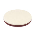 Pad polerski wełniany futro polerskie hard twardy na rzep 125 mm AMiO-03706