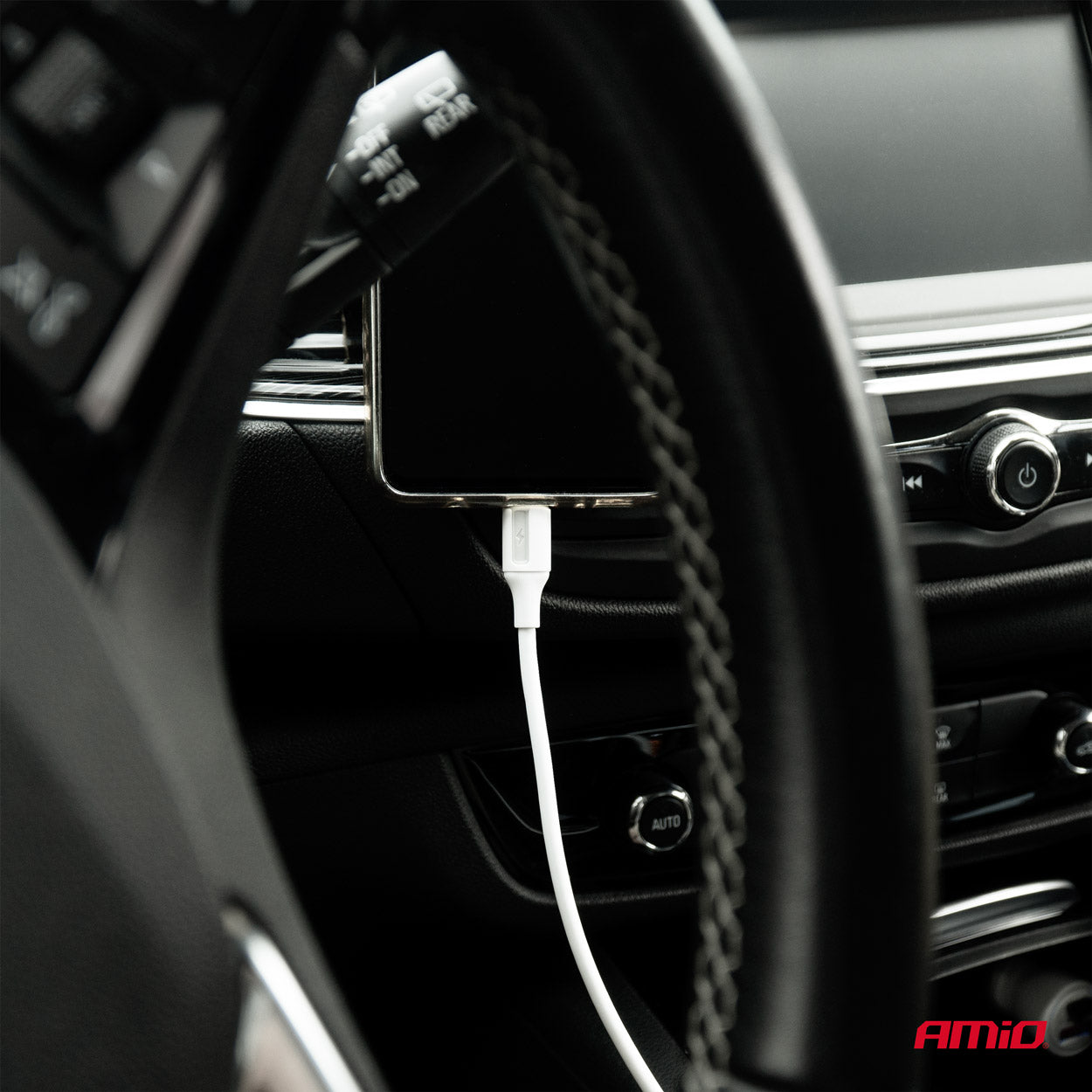 Kabel do ładowania USB-A - USB-C 3A 100cm FullLINK AMIO-03917