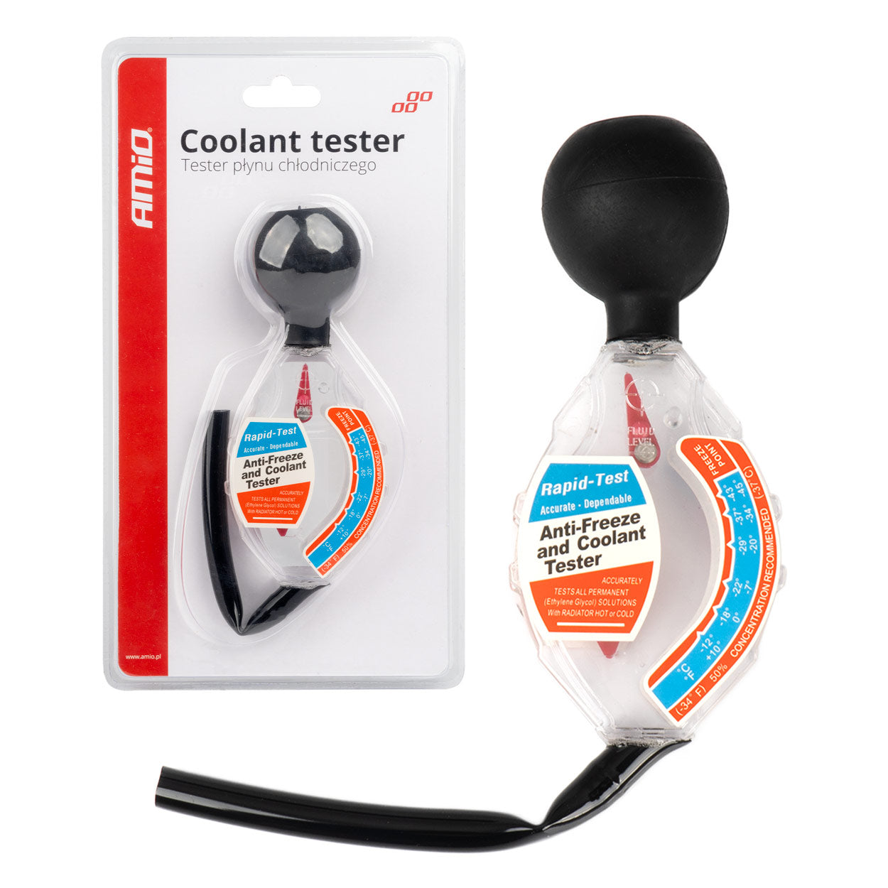 Tester płynu chłodniczego AMIO-04276