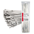 Opaski zaciskowe metalowe ze stali nierdzewnej 4.6x400mm 100 szt. AMIO-04325