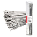 Opaski zaciskowe metalowe ze stali nierdzewnej 7.9x600mm 100 szt. AMIO-04327