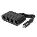Rozdzielacz gniazda zapalniczki z ładowarką 2x USB-A 1x USB-C 12V 24V 120W 80cm AMIO-04367