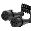 Przewód spiralny naczepy TIR 2x 7 PIN typ N 5m 24V AMIO-04380