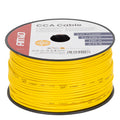 Przewód jednożyłowy żółty CCA 1x0.75mm2 100m 3.75A 12/230V AMIO-04447