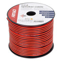 Kabel głośnikowy dwużyłowy CCA 2x1mm2 100m 5A AMIO-04458