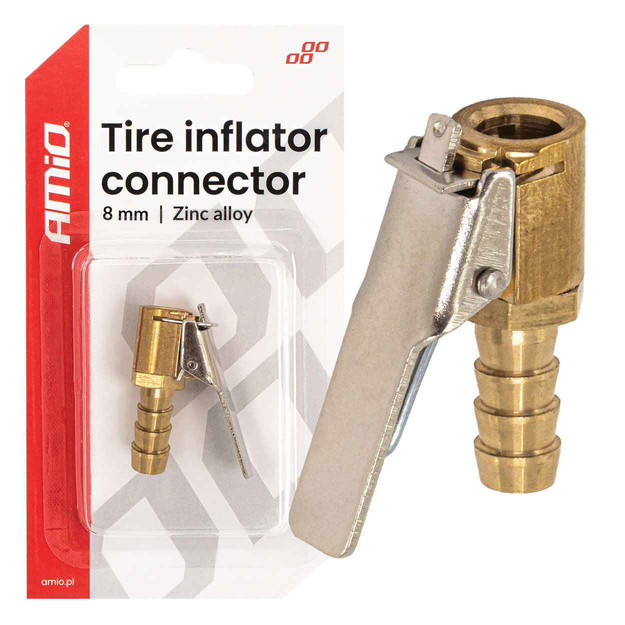 Adapter kompresora 8mm AMIO-04494