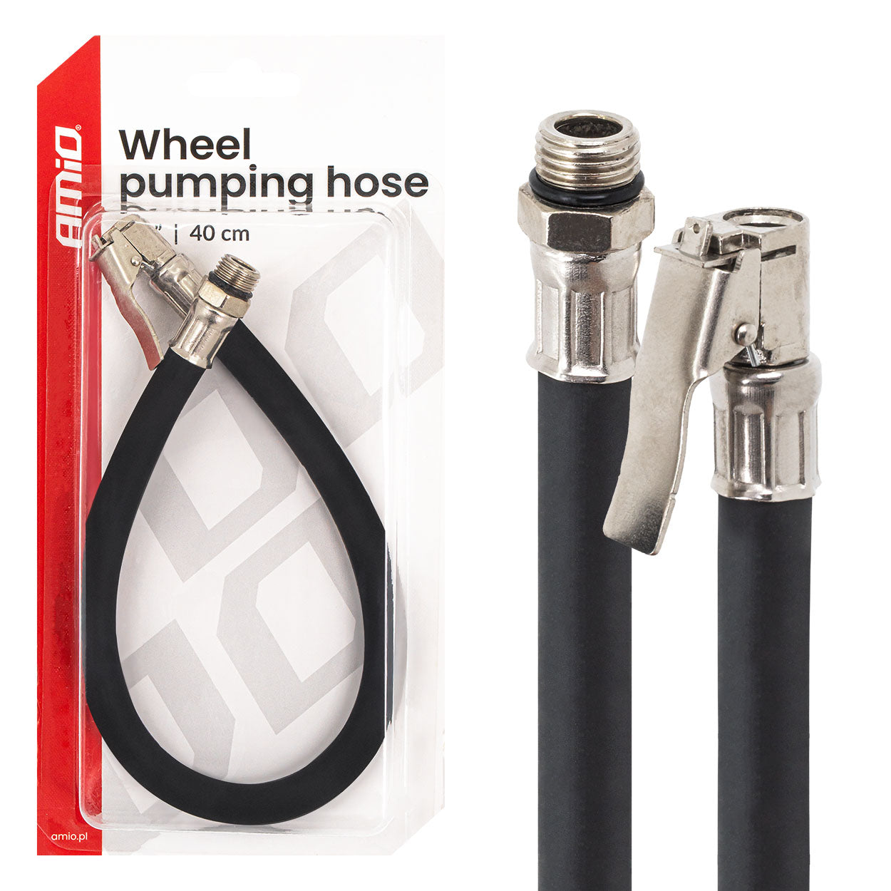 Wężyk do pompowania opon 1/4" AMIO-04503