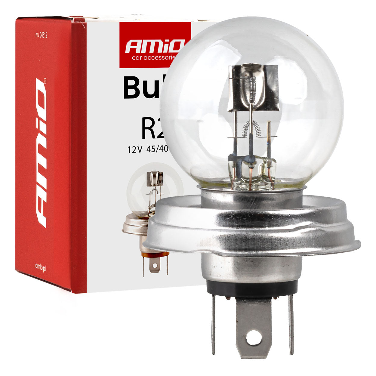Żarówka halogenowa R2 12V 45/40W P45t AMIO-04515