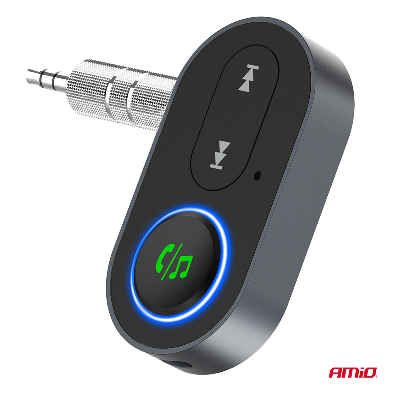 Odbiornik bluetooth na mini jack AUX AMIO-04658
