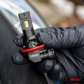 Żarówki samochodowe LED seria F25 PRO BLACK FULL CANBUS H8 H9 H11 H16 68W 12V 24V AMIO-04721