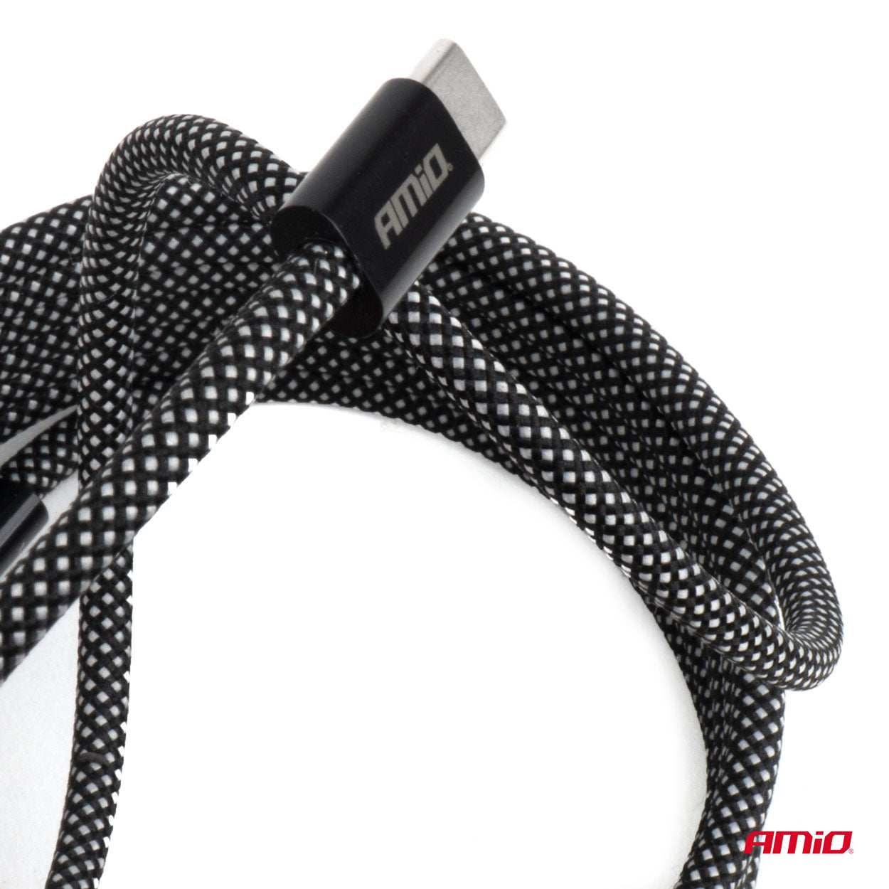 Kabel USB magnetyczny USB-C – USB-C 60W 100cm AMIO-04840