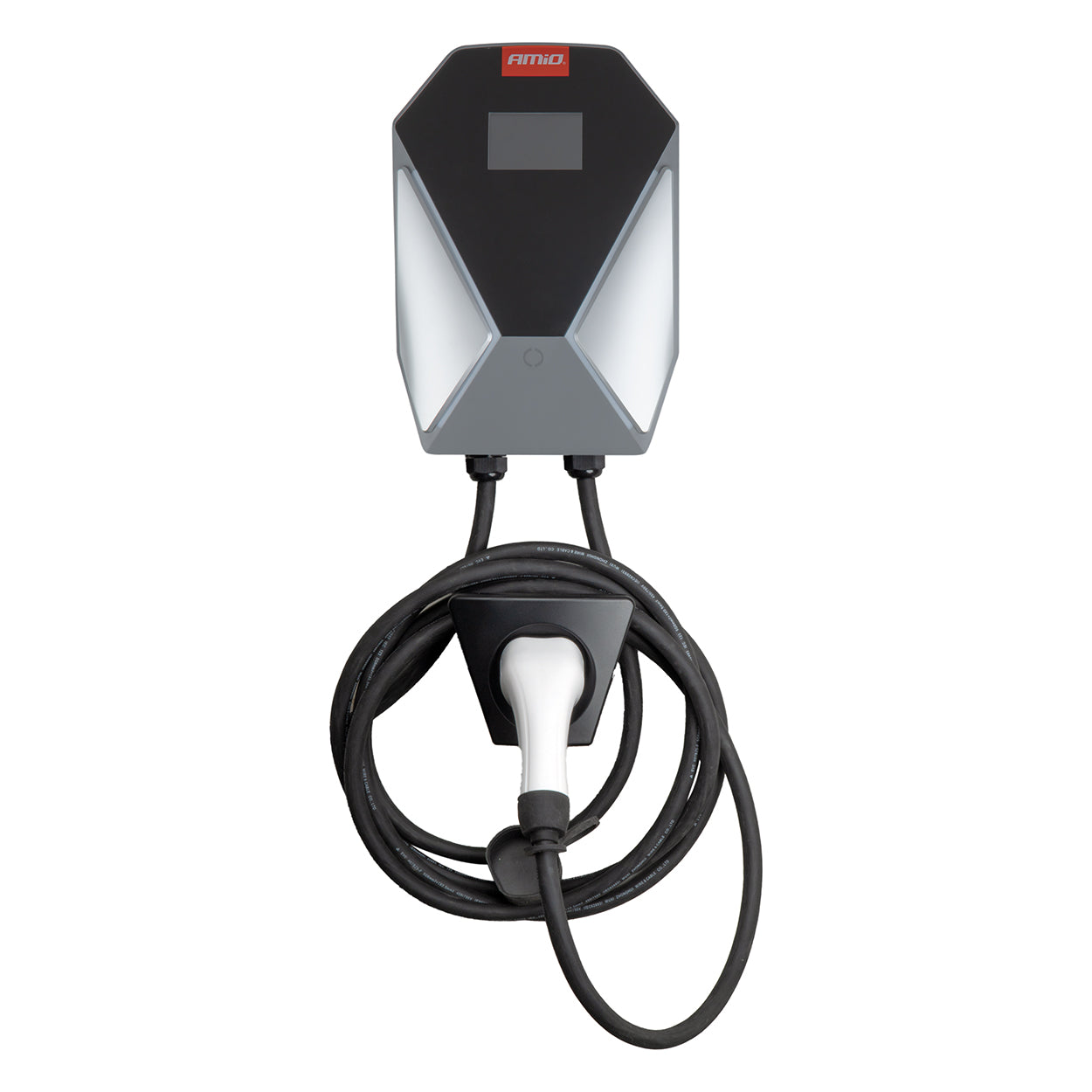 Ścienna ładowarka samochodu elektrycznego EV wallbox trójfazowa 11kW 16A 400V AMIO-04842