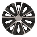 Kołpak samochodowy czarno srebrny Rapide 14" cali