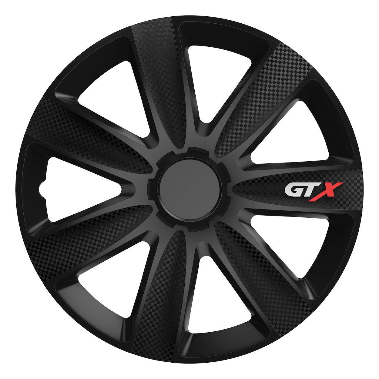 Kołpak samochodowy carbon czarny GTX 16" cali