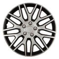Kołpak samochodowy czarno srebrny ze śrubami chrom Dakar NC 16" cali