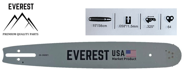 PROWADNICA 15".325 1,5mm 64ogn. EVEREST