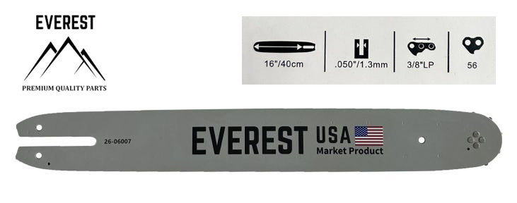 PROWADNICA 16" 3/8LP 1,3mm 56ogn. EVEREST