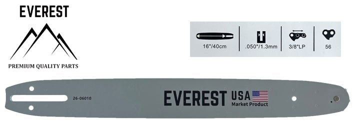 PROWADNICA 16" 3/8LP 1,3mm 56ogn. EVEREST