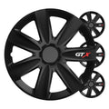 Kołpaki samochodowe 4szt. komplet GTX carbon czarny 16" cali COLOR BOX